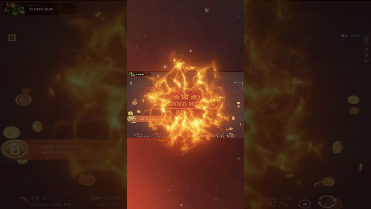 Candy Monsta - Big Win #slots #cassino #jogosonline Video