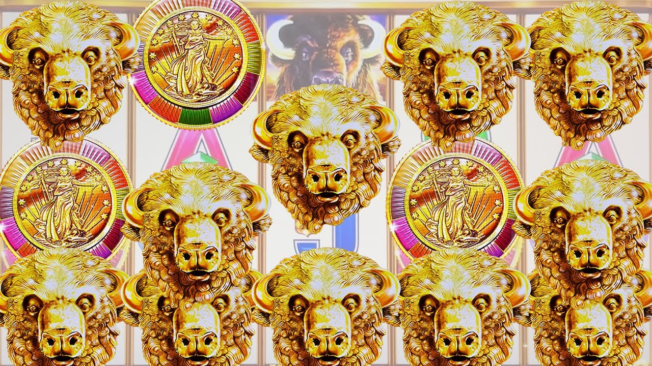 11 GOLD BUFFALO HEADS BIG WIN Video